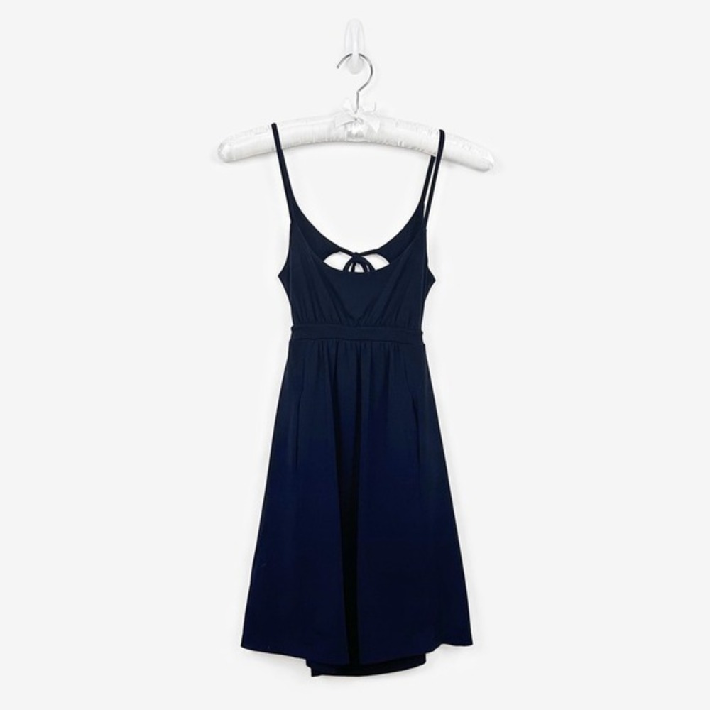 Susana Monaco Mini Dress Size XS Navy Blue‎ Girlcore Minimalist Party Cocktail